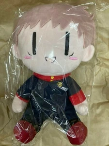 Jujutsu Kaisen BIG Plush doll Loose face version Yuji Itadori 30cm Taito - Picture 1 of 2