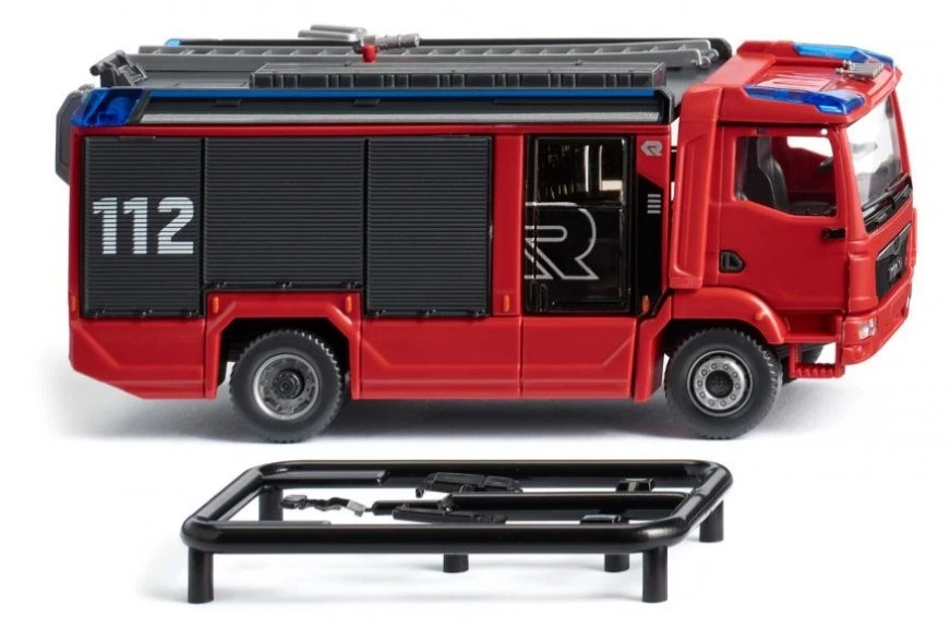 Wiking 061299 - 1/87 Pompier - Rosenbauer AT (MAN TGM EURO 6) (2020) - Neuf
