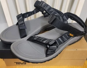 New Teva Men's Hurricane XLT2 Hiking Sandals, Chara Black Gray Size 12 / NEW - Picture 1 of 4