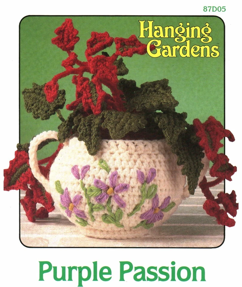 Purple Passion Plant Hanging Gardens | Annie's Attic 87D05 - Image 1 of 1