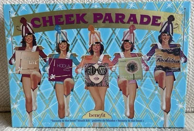 Benefit Cosmetics Cheek Parade Palette Blush 5 Shade New In Box 100% Authentic! - Image 1 of 4