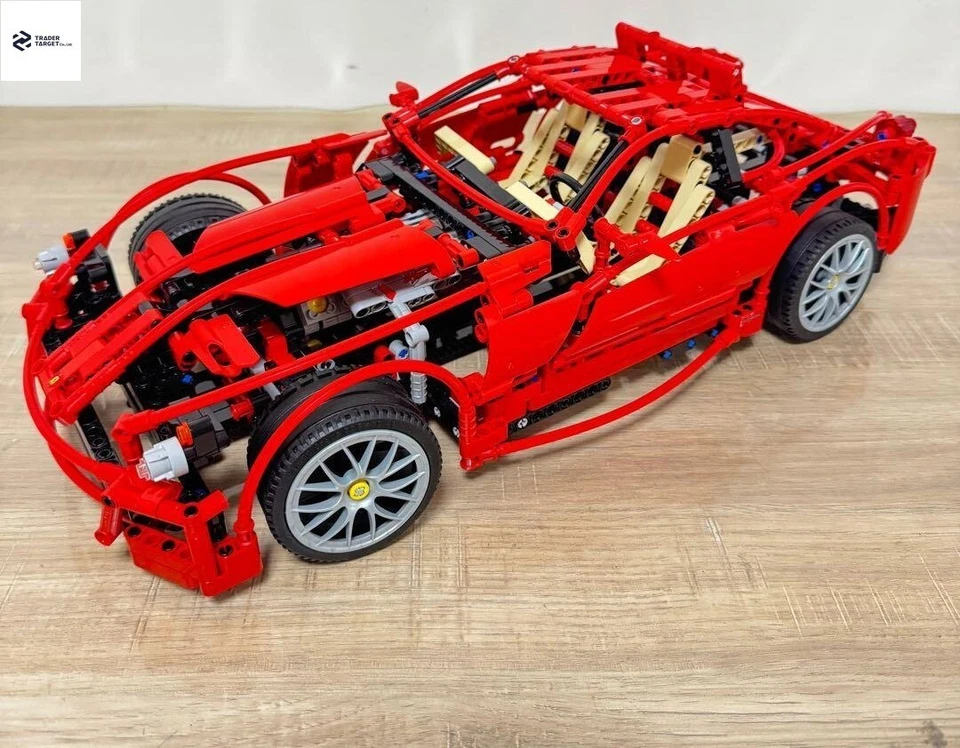LEGO Racers Ferrari 599 GTB Fiorano 8145 In 2007 Used Retired - Image 1 of 4