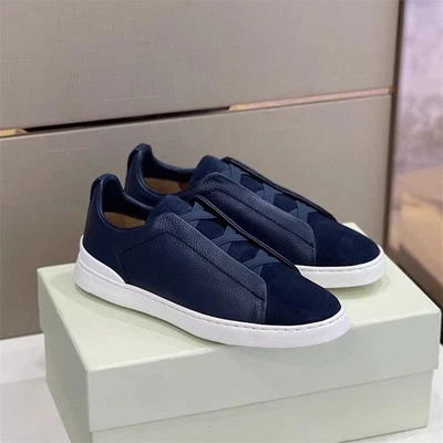 Moda Única Cruz Banda Elástica Zapatillas de Tablero Para Hombre | ShopDecimals Foto 1 de 3
