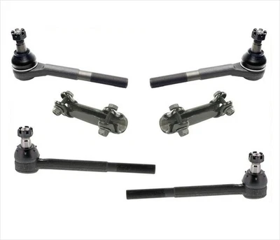 Kit de 6 piezas para GMC y Chevrolet Van 1983 92 93 1994 1995 G10 G20 G30 Tie Rod Sleeve Foto 1 de 4