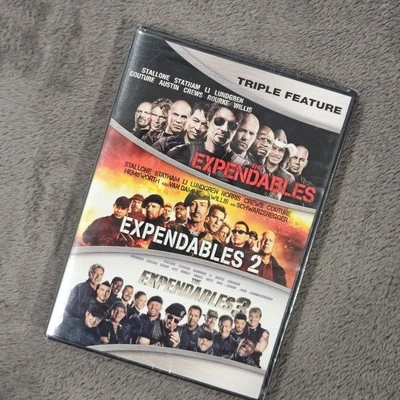 Expendables  Expendables 2  Expendables 3 - DVD - Triple Feature NEW - Image 1 of 3