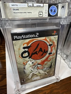 Wata 9.6 A+ - Okami Early Print, Black-Label PlayStation 2, PS2 2006 NEW! - Image 1 of 2