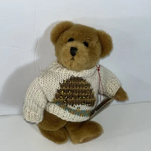 Boyd's Bears Stuffed Edmund T. Bear Beehive Sweater with Beehive w/ Tags - Picture 1 of 7