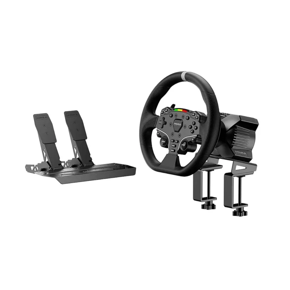 MOZA RACING RS074 Game MOZA R3 Racing Wheel and Pedals for PC Retail