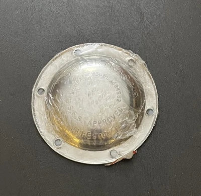 Supertrapp 4” Polished Stainless Steel 6 Bolt End Cap. 406-3046 - Image 1 of 2