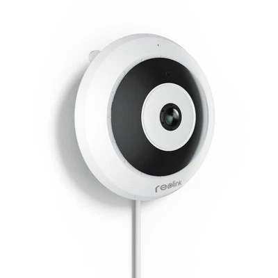 6MP PoE IP Fisheye Camera with 360° View, Surveillance for Home/Office Securi... - Image 1 of 4