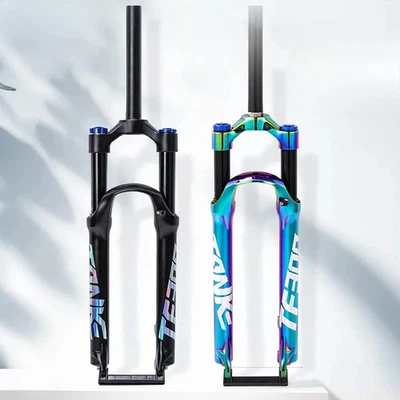 Mountain Bike Front Fork 27.5 Inch 29 Inch Disc Brake Air Pressure Shock Fork - Image 1 of 4