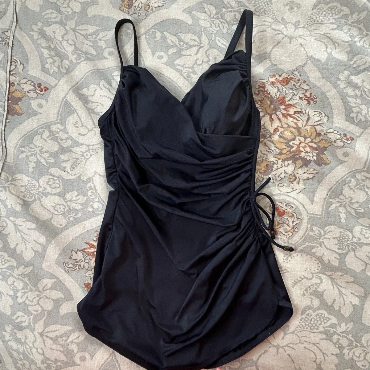 Jupe De Bain Lands' End Taille 10 - Excellent état, Unisexe, Coupe Classique Et Motif Uni