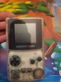 Nintendo Game Boy Color Clear Handheld System oem