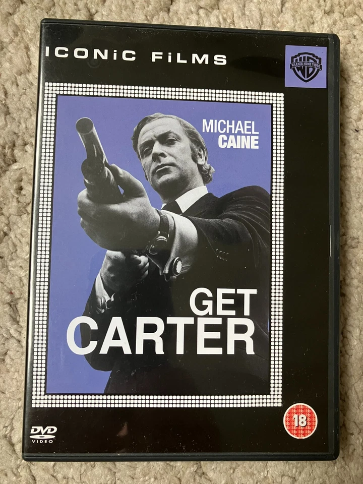 GET CARTER DVD PAL R2 MICHAEL CAINE MIKE TED ROY JACK'S RETURN HOME THE & A *VG* - Image 1 of 3