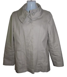 JASPER CONRAN Beige Long Sleeve Jacket Size 12 Medium M - Picture 1 of 2