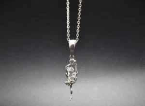 Pendant in the shape of a ballerina made of 925 silver - Picture 1 of 10