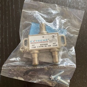 Extreme 2-Way Digital 1Ghz High Performance Coax Cable Splitter Model: BDS102H - Picture 1 of 2
