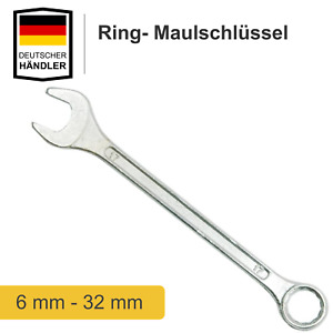 Ringmaulschlüssel 6 - 32 mm Maul Ringschlüssel Gabelringschlüssel Maulschlüssel 