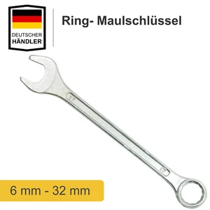 Ringmaulschlüssel 6 - 32 mm Maul Ringschlüssel Gabelringschlüssel Maulschlüssel  - Bild 1 von 23