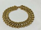 Vintage Goldtone Double Link Chain 7.25" Bracelet