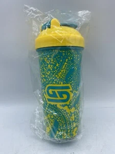 Gamer Supps 24 oz All Over Print - Lemon Drop Shaker - Gaming Shaker Bottle - Picture 1 of 6