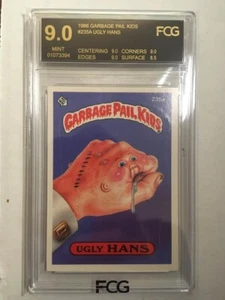 1986 Garbage Pail Kids Ugly Hans Series 6 FCG graded 9.0 GPK 6TH U Pick OS6 - Picture 1 of 2