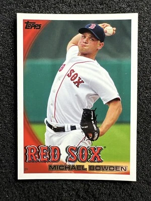 MICHAEL BOWDEN #499 2010 Topps Baseball QTY Boston Red Sox - Image 1 of 2