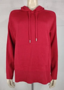 NWT Tommy Bahama Jester Red Tami Lounge hoodie cotton blend jacket womens Small - Picture 1 of 9