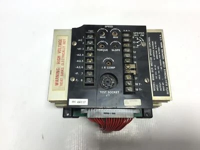 SECO 8500 SCR Motor Speed Control Input 120VAC Output 100VDC 60Hz 1HP 15Amperes - Image 1 of 4