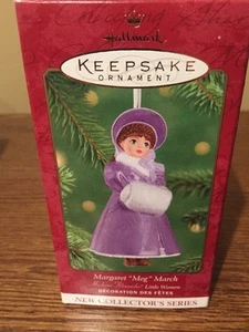Hallmark Andenken Ornament Margaret Meg March Madame Alexander kleine Frauen - Bild 1 von 9