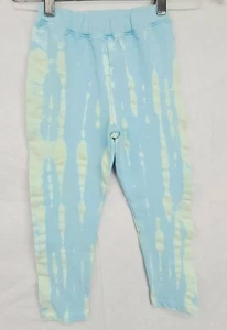 Lollipop Twirl Pants Size 5 Blue Casual Pull On Blue Yellow/Green Tie Dye - Picture 1 of 3