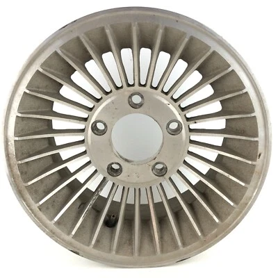 Llanta de aluminio Western Cyclone/Turbine vintage de 16" x 7" de ancho 5 orejetas de 5,5" Foto 1 de 4