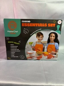 MasterChef Junior Cooking Essentials Set For Kids Ages 6+ With Apron Bowl Utensi - Picture 1 of 5