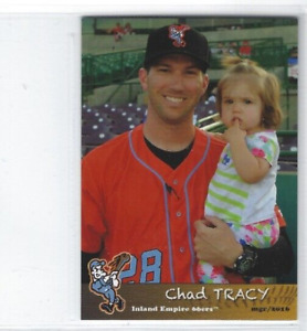 2016 Inland Empire 66ers (Class A-Los Angeles Angels) Chad Tracy