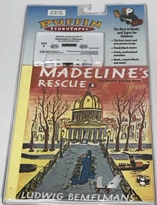 Puffin Storytapes Madeline’s Rescue Book And Cassette By Ludwig Bemelmans - Bild 1 von 4