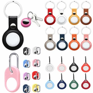 AirTag Case For Apple Air Tag Cover Tracker LEATHER Car Key Ring Protective ♪ - Zdjęcie 1 z 61