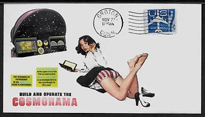 1963 Renwal Cosmorama Planetarium Ad Featured on Collector's Envelope *A906