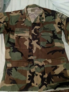 Unisex- Size Medium Long -Long Sleeve Camouflage Blouse/ Shirt/ Top - Picture 1 of 5