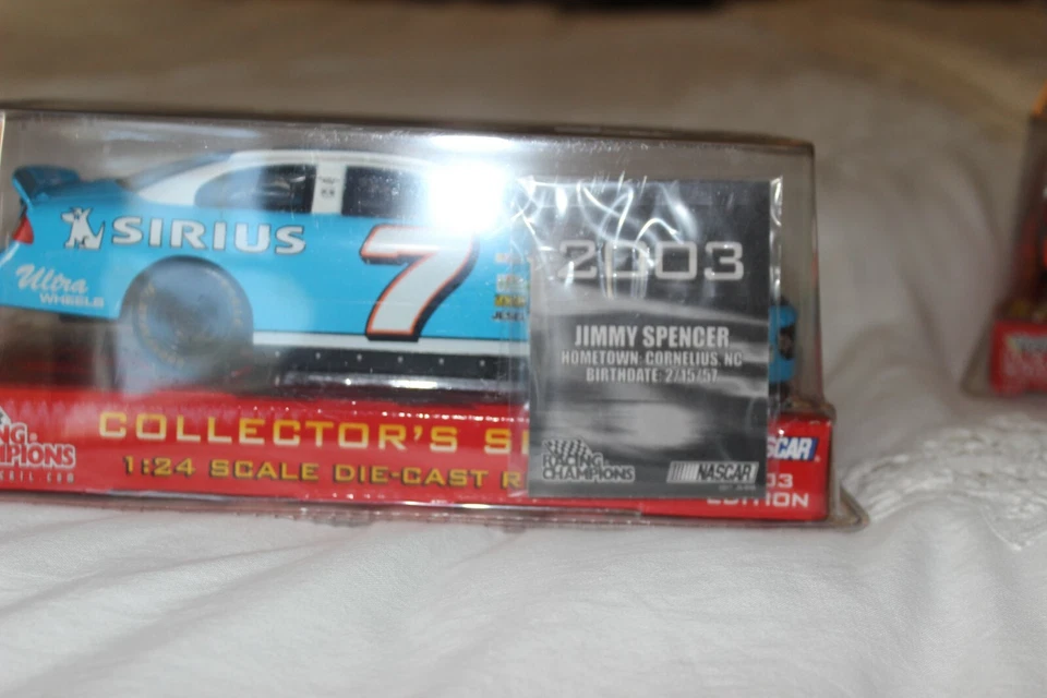 Racing Champions 2003 NASCAR Silver Chrome #22 Ward Burton Caterpillar Premier Chase 1:24 Diecast Car