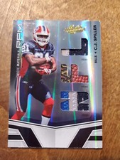 2010 Absolute Memorabilia Spectrum NFL Prime Patch /50 CJ Spiller  RC Bills !!!