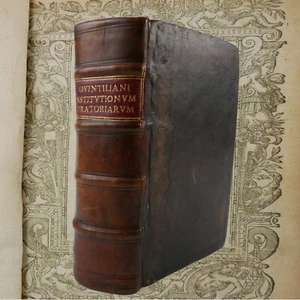 1591 M. Fabii Quintiliani (Quintilian) Institutionum Oratoriarum. Stoer, Geneva - Bild 1 von 16