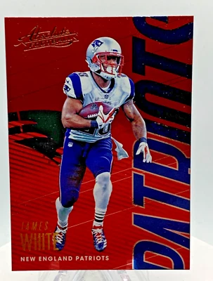 2018 Panini Absolute - #67 James White - Image 1 of 2