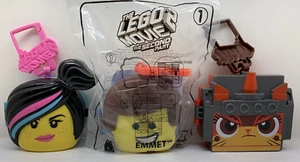 2019 McDonald's Happy Meal The Lego Movie 2 The Second Part Mixed Lot of 3 Toys - Picture 1 of 7