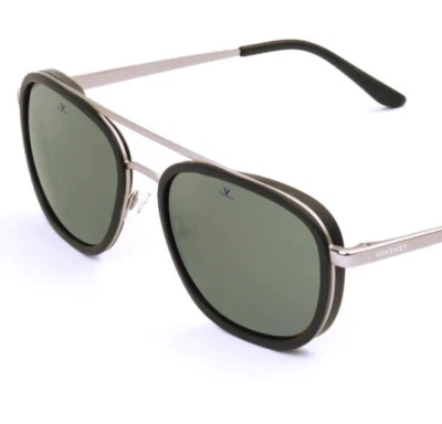 Gafas de sol Vuarnet VL210700021622 VL2107 EDGE 2107 negras/plateadas + PLZD Polar gris Foto 1 de 4