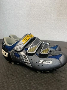 SIDI MTB shoes mountain bike Womens EU 37 USA 5.5 Gray Leather. MINT! - Picture 1 of 15