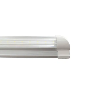 4 Feet LED Integrated Tube w/ Striped Cover 22 Watt 5000K Certified (2-pack) - Picture 1 of 2
