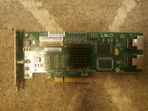 LSI SAS3081E-R low profile pci express sas/sata card - Photo 1/1