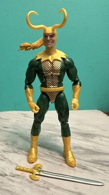 Loki Marvel Legends Smart Hulk Prof. BAF 6" Suelto Vengadores Hasbro Asgard Comp. Foto 1 de 3