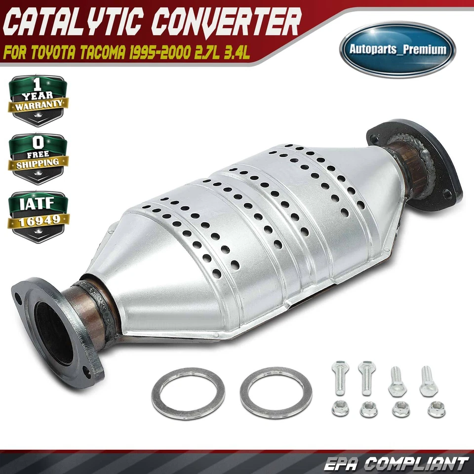Convertidor catalítico para Toyota Tacoma 1995 1996 1997 1998-2000 L4 2,7 L V6 3,4 L Foto 1 de 4