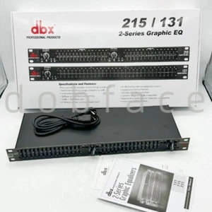 215 NEW DBX  Dual Channel 15-Band Graphic Equalizer - Picture 1 of 6